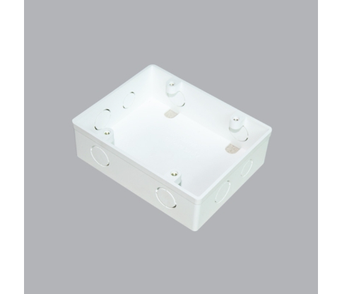 HỘP NHỰA ÂM TƯỜNG DÙNG CHO 2 MẶT ĐƠN A157ND