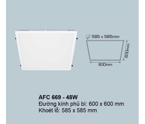 ĐÈN ANPHACO - AFC 669 48W