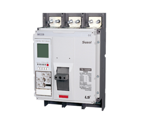 TS1600N 4P-MCCB 4P 1600A 50kA, TRIP RELAY AG6: CHỈNH DÒNG 7 BƯỚC TỪ 0.4->1 x LN