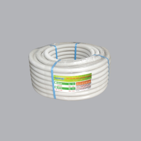 ỐNG LUỒN ĐÀN HỒI PVC MÀU TRẮNG Ø32 A9032 CT